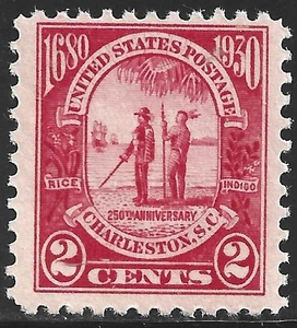 USA, Scott #683, 2c Carolina-Charleston, MNH - Bild 1 von 1