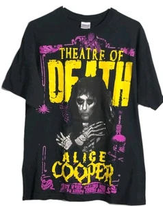 Camiseta Concierto Alice Cooper - Theatre Of Death Rock Tour 2010 Negra Talla Grande L - Imagen 1 de 13