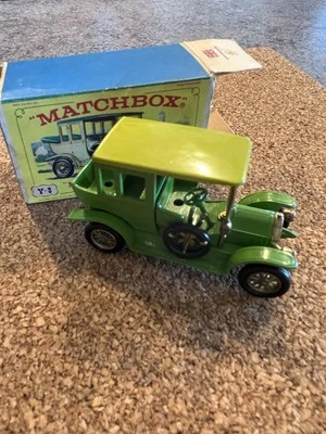 MATCHBOX LESNEY Models of Yesteryear No. Y-3 1910 Benz Limousine - Image 1 of 4