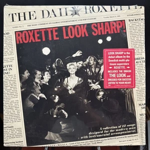 Roxette / Look Sharp LP EMI 91098 Hype + Shrink - Picture 1 of 7