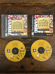 Golden Nugget CASINO PlayStation 1 PS1 Complete CIB Tested - Picture 1 of 12