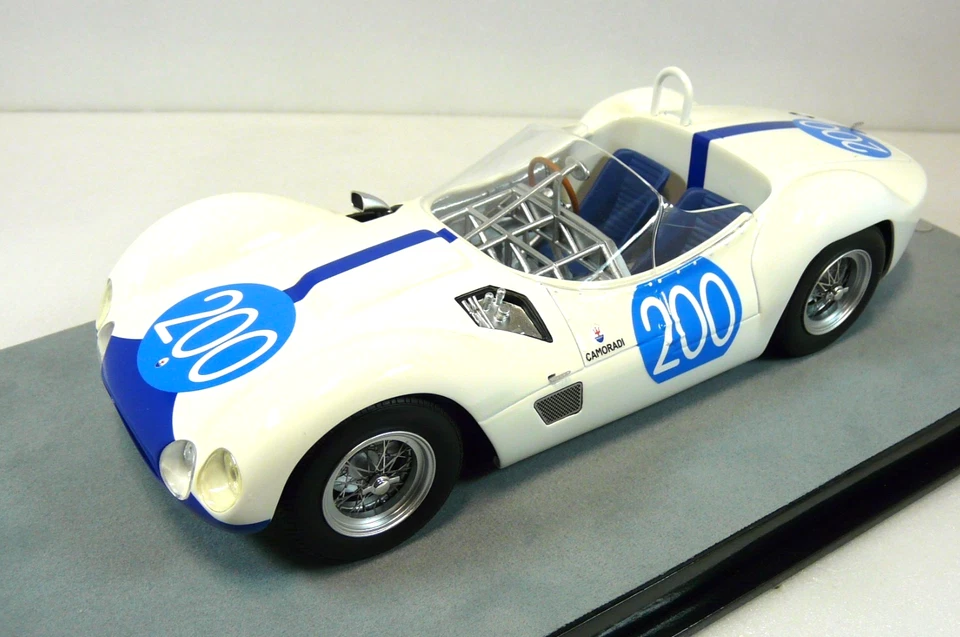 MASERATI BIRDCAGE  Targa Florio  1960  Vaccarella  LTD TECNOMODEL 1:18 - Immagine 1 di 4