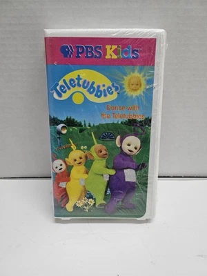 Teletubbies Vol. 2: Dance With The Teletubbies VHS Tape Clamshell 1998 SEALED  Foto 1 de 2