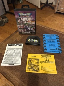 MICRO MACHINES Turbo Tournament 96 Sega Mega Drive Works Genesis PAL Exclusive - Picture 1 of 12