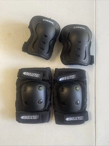 Kids Skate Pads Elbow And Knee, DBX, BULLET - Picture 1 of 5