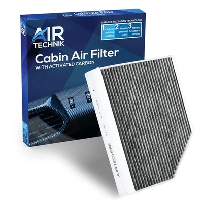 AirTechnik CF11179 Cabin Air Filter w/Activated Carbon | Fits 2010-17 Audi... - Image 1 of 4