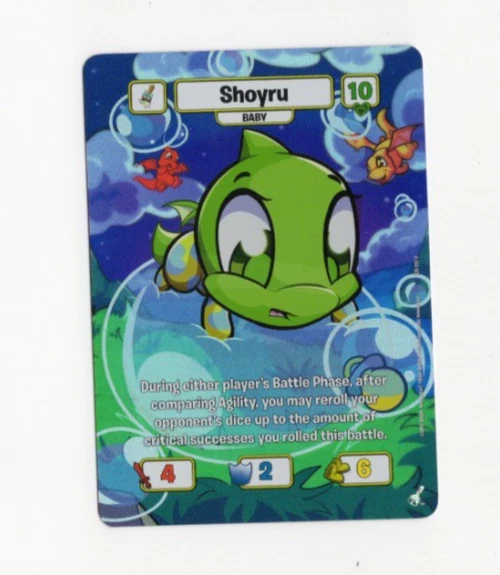 Foil - Neopets Battledome TCG 25th Anniversary Baby Shoyru - Image 1 of 1