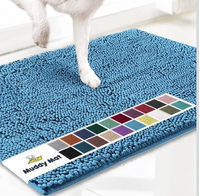 Muddy Mat® Non-Slip Washable Pet Rug, Quick Machine Washable Indoor Outdoor mat - Image 1 of 4