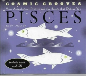 Cosmic Grooves - Pisces - Astrological Profile - Book + CD - UK FREEPOST - Picture 1 of 1