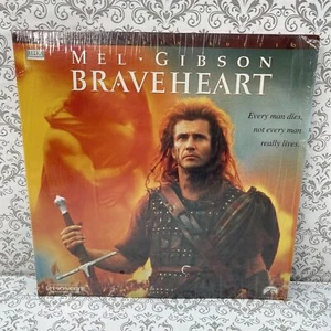 Mel Gibson Brave Heart Laser Disc Movie by Pioneer Wide Screen Edition Paramount - Picture 1 of 12