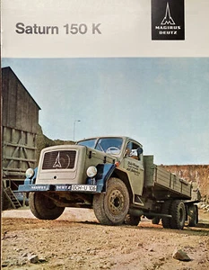 MAGIRUS PROSPEKT DEUTZ - SATURNO 150 K - EL VOLQUETE CON 7,425TO +2 HOJAS DE ACOMPAÑAMIENTO - Imagen 1 de 5