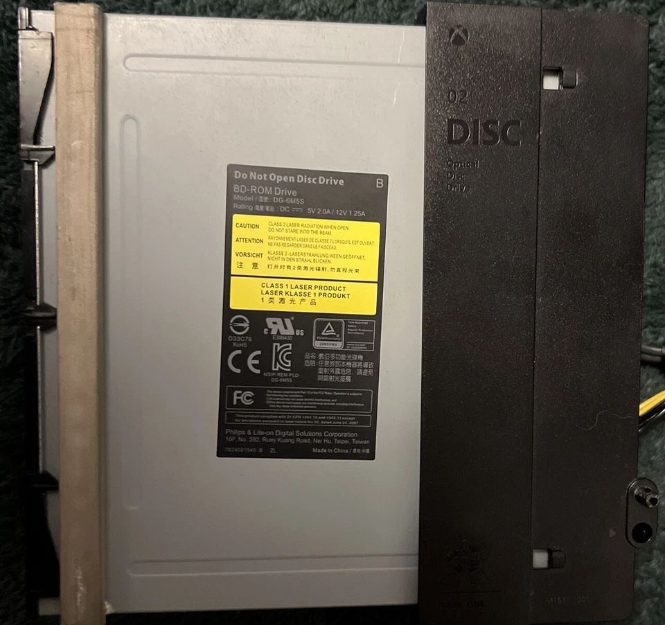 Привод оптический Microsoft BluRay Disc DG-6M5S для игровой консоли Xbox One S SLIM - Изображение 1 из 1