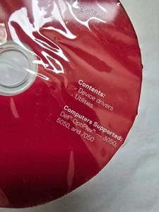 Dell OptiPlex 3050 5050 7050 Resource Media Driver Recovery DVD CD - SEALED - Picture 1 of 3