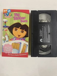 Dora the Explorer - Big Sister Dora VHS 2005 Nick Jr Nickelodeon Kids Cartoon - Picture 1 of 6