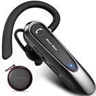 New bee Bluetooth Headsets with Dual Mic V5.0 Handsfree Bluetooth Earpiece