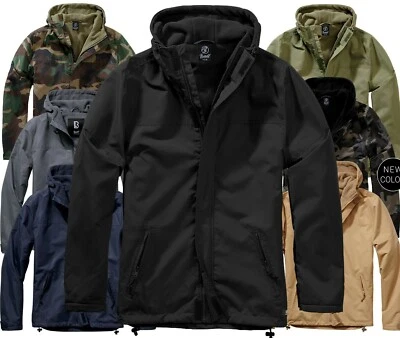 Brandit Herren Herbst  Winter Regenjacke Übergangsjacke Windbreaker Fleece - Bild 1 von 4