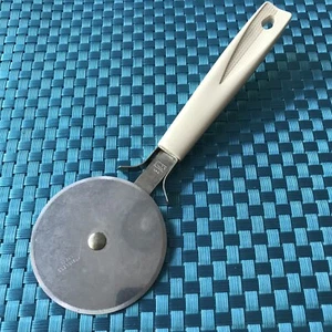 Vintage EKCO USA Utensil Pizzaschneider Schneider Edelstahl Mandelgriff Utensil - Bild 1 von 8