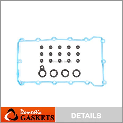 91-99 BMW 318i 318is 318ti 1.8L 1.9L DOHC Valve Cover Gasket Set M42B18 M44B19 - Image 1 of 3
