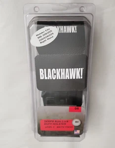 BLACKHAWK! SERPA Duty Holster Level 3 Sig Sauer P 220 225 226 228 229 44H106BK-R - Picture 1 of 8