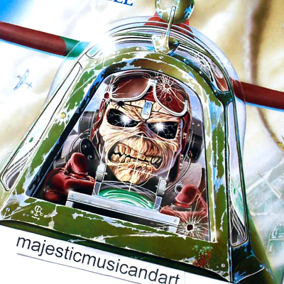 ORIGINAL 1984 IRON MAIDEN ACES HIGH VINYL LP NM RARE - Imagem 1 de 4