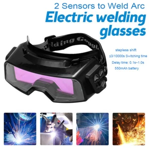 Automatische Verdunkelung Schweißbrillen Professional Sicherheitsbrille - Bild 1 von 11