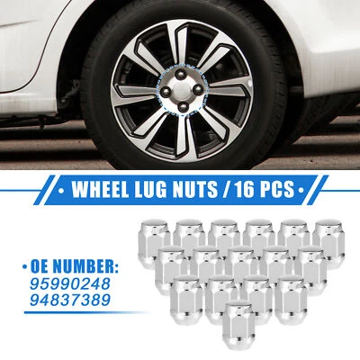 16 Pcs M12 x 1.5 Car Wheel Lug Nuts for Suzuki Forenza 2004-2008 No.95990248 Foto 1 de 4