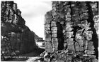 Giant's Gate, Giant's Causeway - Real Photo - Posted 1938 - Valentine, Dundee