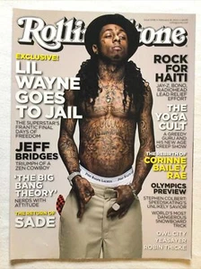 Rolling Stone Magazine February 18 2010 Lil Wayne Cover - Picture 1 of 3