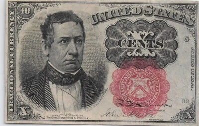 10 Cent Fractional Note, Fr # 1266, UNC (58726) - Image 1 of 2