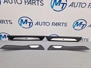 BMW 3 SERIES DOOR SILL TRIMS SET MSPORT 8054234 8054233 8051037 F30 F31 - Picture 1 of 10