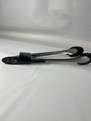GoodCook Touch Kitchen Tongs 12” - Nylon Safe On Non-stick Surfaces Locks Closed - Image 1 of 4