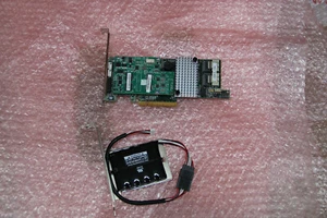 LSI Megaraid SAS 9266-8i / 8 Port SAS SATA 6GBs Raid Controller + BBU R. 5 6 - Bild 1 von 5