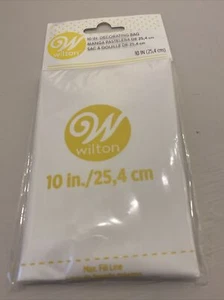 Wilton 10 In. Decorating Bag Reusable Strong Polyester 10in 25cm 10" - Picture 1 of 5