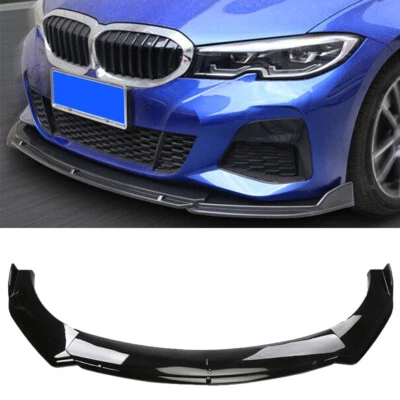 For BMW 640i 650i Coupe Series Front Bumper Lip Spoiler Splitter Glossy Black - Image 1 of 4