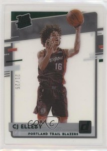 2020-21 Panini Clearly Donruss Rated Rookie Green /25 CJ Elleby #83 Rookie RC