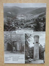 Alte Postkarte Ansichtskarte AK Manebach Thüringer Wald