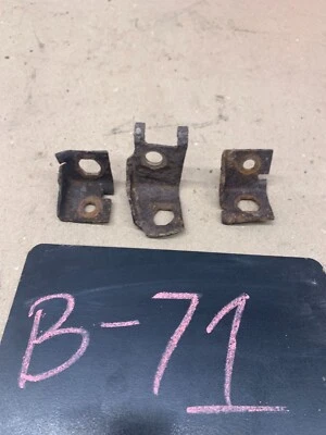 1964 1968 1969 1972 SKYLARK CUTLASS MALIBU EL CAMINO BRAKE LINE MOUNT BRACKETS ! - Image 1 of 4