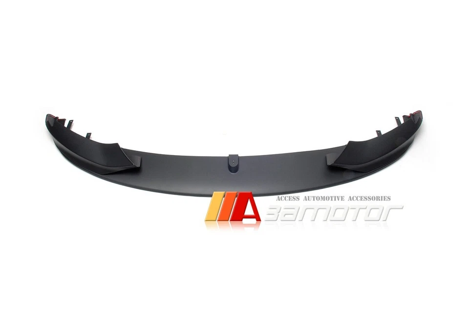 MP Style PP Front Bumper Lip Spoiler fits 14-16 BMW F32 F33 F36 4-Series M Sport Foto 1 de 3