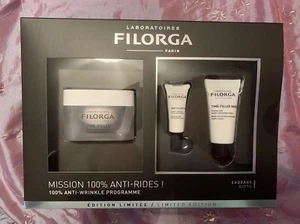 New & Boxed Filorga Time-Filler Anti-Wrinkle Ltd Edition Night & Day Gift Set - Picture 1 of 2