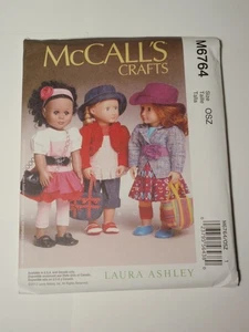 McCalls 18” Doll Clothes Pattern M6764 UNCUT - Picture 1 of 3