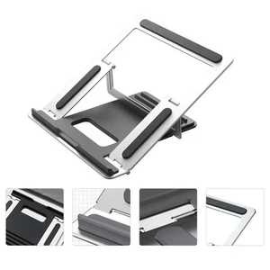  Computerständer Büro Höhenverstellbarer Notebookständer Notebook-Regal - Afbeelding 1 van 12