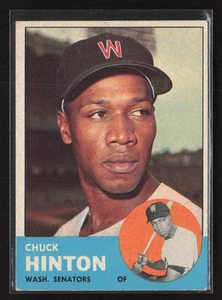 1963 Topps #330 Chuck Hinton - EX Set Break! - Picture 1 of 2