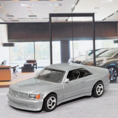 Coche miniatura modelo juguete fundido a presión escala 1/64 Hot Wheels Mercedes-Benz 560 SEC AMG Foto 1 de 4