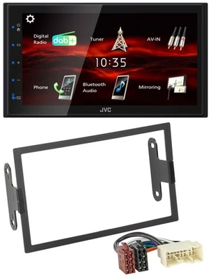 JVC USB Bluetooth MP3 DAB 2DIN Autoradio für Nissan Xterra 2000-2004 - Bild 1 von 4