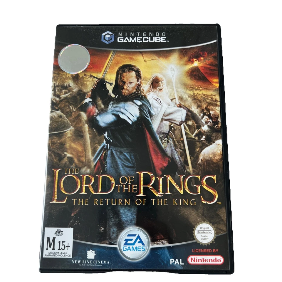 Lord Of The Rings Return Of The King Nintendo GameCube Video Game PAL Rare 00s  - Image 1 of 4