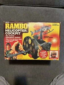 Cabina de helicóptero Rambo (Arco, 1985) completa en caja probada funcionando - Imagen 1 de 12