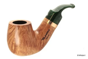 Pipa Talamona Reverse Calabash Special - Paffuta Full Bent Biliardo - Foto 1 di 7