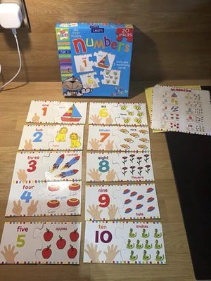 My First Puzzle Learn Numbers 20 Pieces Complete Boxed  - Image 1 of 4