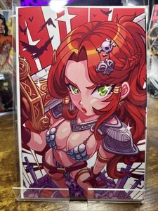 Sonja Reborn #1 Anacathie 616 Comics ROT Virgin Variante A LTD 500 - Bild 1 von 2