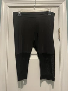 Pencey Mesh knielange Leggings Größe L - Bild 1 von 2